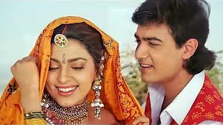 Ghunghat Ki Aad Se Dilbar Ka  Hum Hain Rahi Pyaar Ke  Aamir Juhi  Kumar Sanu Alka Yagnik [upl. by Odranar]