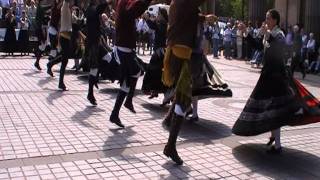 Galician traditional folk dance Muiñeira [upl. by Noiztneb]