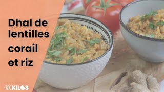 Une recette vegan de dhal de lentilles corail et riz [upl. by Pepper695]