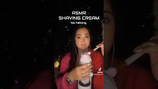 ASMR shaving cream 🪒 relax relaxingtriggers asmr asmrsounds asmrtriggers [upl. by Enytsirhc]