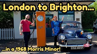 London to Brighton in a Morris Minor  2024 Rally [upl. by Tnahsarp311]