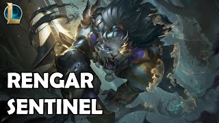 Sentinel Rengar Skin Spotlight from League of Legends [upl. by Belldas]