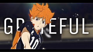 HINATA SHOYO 「 AMV 」 Grateful  NEFFEX [upl. by Lledor]