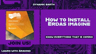 Erdas Imagine Installation in Tamil [upl. by Eimor]