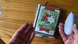 QUICK and EASY CHRISTMAS CARDS \ Photoplay Christmas Garden Card Kit [upl. by Aicilak]