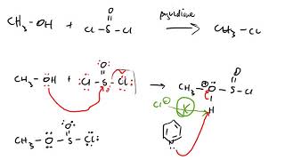 CHM 252 Organic Chemistry Alcohols Reactions with Thionyl Chlorides Part 8 [upl. by Irap]