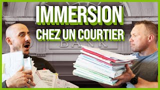 Immersion chez un courtier en prêts immobiliers Prêt bancaire et investissement locatif [upl. by Betthel155]