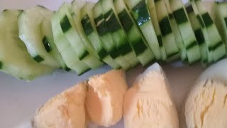 Mommy Perly Vlogs is liveslicing cocomber boil egg [upl. by Dorina427]