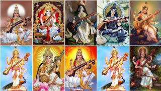 Saraswati maa photos wallpaper  saraswati maa paintings  saraswati maa hd dp pics 2023 [upl. by Elrae]