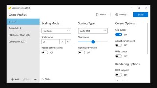 Lossless scaling frame gen Raddoppia gli FPS [upl. by Chapin]