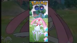 😱 mesprit legendary pokemon in wild in pokemon go viral shots [upl. by Annairam996]