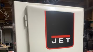 Jet 14 SFX bandsaw unboxing and assembly part 1 [upl. by Auqenahs]