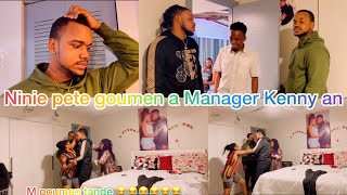 Gro zen pete Manager Kenny an di Ninie kite kLezo pran lot gason Kenny fou prank [upl. by Ademordna]