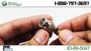 Ideal Industries 895047 BNC Connectors Video [upl. by Eussoj]