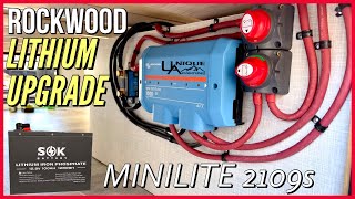 LITHIUM UPGRADE IN A ROCKWOOD MINILITE  2109s LITHIUM CONVERSION [upl. by Margi]