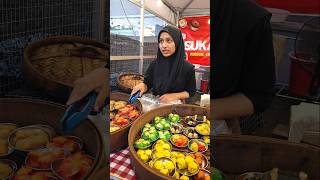 Best Kindness Dim Sum From a Pretty Smiling Girl  Malaysian Street Food [upl. by Barayon]