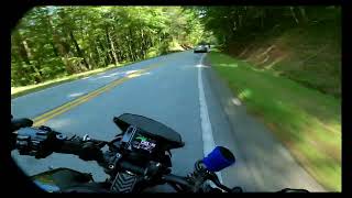 C8 Corvette Playing with Yamaha MT09SPs [upl. by Latvina67]