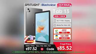 ✔️Blackview Tab 13 Tablet Pad 101 FHD Display MTK Helio G85 Octa cor [upl. by Ahsiuqet513]