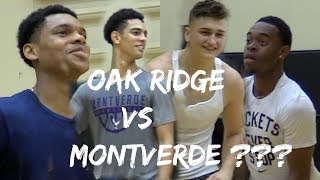 Oak Ridge vs Montverde Who You Got Pickup Games  UCF [upl. by Ardnuhs]