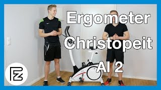 Ergometer Christopeit Al2 im Test [upl. by Aratak601]