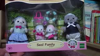 Sylvanian FamiliesCalico Critters Seal Family [upl. by Nref]