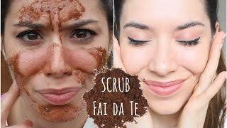 SCRUB VISO Fai da te PURIFICANTE al cacao  Adriana Spink [upl. by Sherj894]