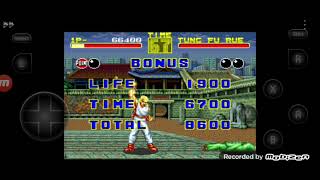 Fatal Fury Andy Bogard vs Tung Fu Rue lutar completa [upl. by Aitret35]