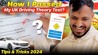 I PASSED MY UK DRIVING THEORY TEST IN FIRST ATTEMPT AS PAKISTANI 🇵🇰🚘 [upl. by Gord]