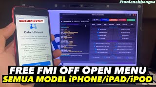 SOLUSI IPHONE amp IPAD LUPA SANDI ICLOUD  FMI OFF OPEN MENU XR15 PRO MAX  ONECLICK BY BMT PRO [upl. by Jeggar]