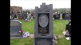 FRANK CARSONS GRAVE Milltown Cemetery my tribute [upl. by Syd]