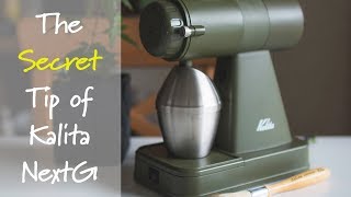 The Secret Tip To Changing the Grinding Settings of Kalita Next G Coffee Mill [upl. by Dove]