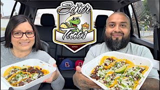 Señor Tacos Review new food tacos review norco foodie [upl. by Ahsinuq]