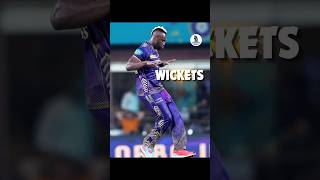 Andre Russell ipl 2024 wickets  cricket kkr highlights yt [upl. by Naivart]