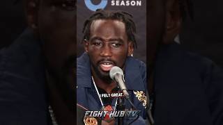 Terence Crawford FIRST WORDS after beating Madrimov by UNANIMOUS decision [upl. by Eikram]