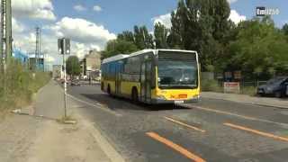 MercedesBenz Citaro der Berliner BVG auf Linie 240 am Ostkreuz 042014 [upl. by Lienet910]