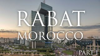 Driving in Rabat  Morocco 4K Part 1 of 2 [upl. by Nilyram]