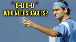 The Day Federer DOUBLE BAGELED a Grand Slam Champion Tennis Most Ruthless Performance [upl. by Jairia]