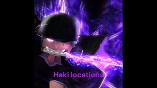 King Legacy  UPDATE 5  all haki locations [upl. by Dosi]