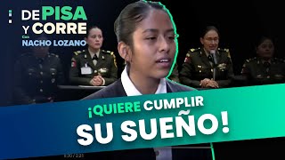 Karen busca convertirse en enfermera del Ejército Mexicano y Fuerza Aérea  DPC con Nacho Lozano [upl. by Eddy]