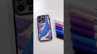 Phone case idea 🐋 art pixelart phonecase diy [upl. by Rehpotsrik443]