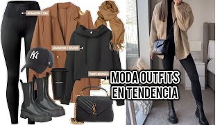 MODA PARA MUJER  Estilos PARA OTOÑO  INVIERNO LOOKS DE MODA [upl. by Annoya]