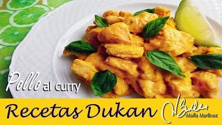 Pollo al Curry Dukan dos versiones  Dukan Chicken Curry two ways [upl. by Dett]