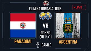 PARAGUAI X ARGENTINA  ELIMINATÓRIAS SULAMERICANA 2024  AO VIVO 🔴 [upl. by Teevens306]