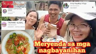 Bayanihan sa Kubo ni ate Rodalyn Andy Kayakap Vlog  jokwen coolitz channel tropangglobal2822 [upl. by Nair]