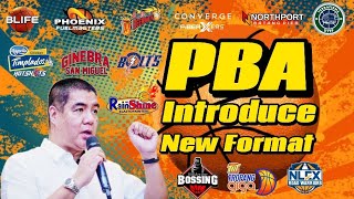 PBA Updates  PBA Magpapakilala ng New Format sa Darating na Season 49 Governors Cup [upl. by Ellehcem]