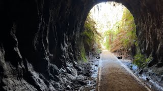 Blue Mountains Historic Sites Glow Worm Tunnel Newnes Plateau Wollemi NP Blue Mountains NSW [upl. by Nanah718]