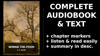 WinniethePooh 💖 By A A Milne FULL Audiobook [upl. by Yrellih]