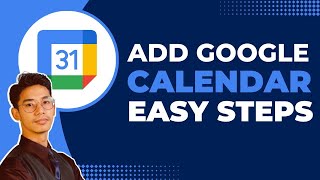 How to Add Google Calendar [upl. by Mauri]