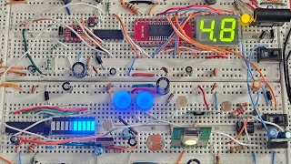 Photoresistor used to control voltage and current outputs [upl. by Austen]