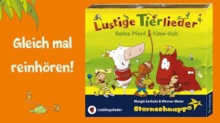 CD Lustige Tierlieder  Kinderlieder Sternschnuppe  REINHÖREN [upl. by Eecats]